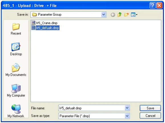 زدن دکمه save